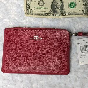 NWT Hot Pink Coach Wristlet